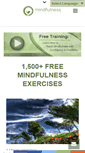Mobile Screenshot of mindfulnessexercises.com